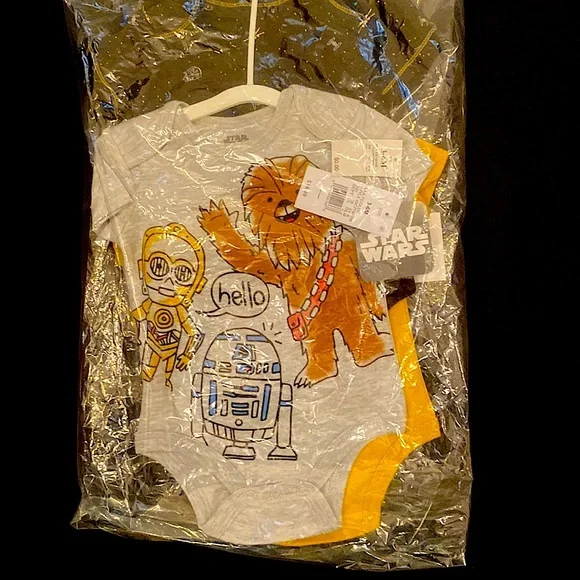 Baby 3-Pack Star Wars Bodysuit - Picture 7 of 7